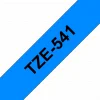 סרט סימון ברוחב 18 מ"מ Brother TZE-541 - שחור על רקע כחול