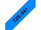 תמונה של מוצר סרט סימון ברוחב 18 מ"מ Brother TZE-541 - שחור על רקע כחול