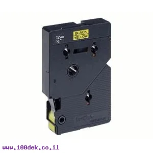 סרט ברדר TC 991  שחור כסף 9 מ"מ BROTHER