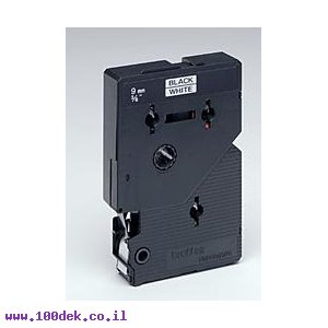 סרט ברדר TC-701 שחור/ירוק 12 מ''מ BROTHER מקורי