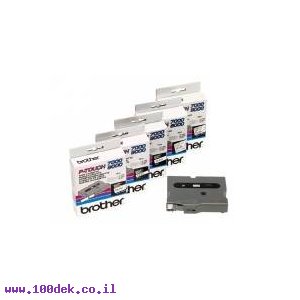 סרט ברדר TX-231 שחור/לבן 12 מ''מ  BROTHER מקורי