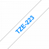 סרט סימון ברוחב 9 מ"מ Brother TZE-223 - כחול על רקע לבן