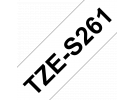 תמונה של מוצר סרט סימון ברוחב 36 מ"מ Brother TZE-S261 - שחור על רקע לבן