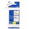 סרט סימון ברוחב 36 מ"מ Brother TZE-S261 - שחור על רקע לבן