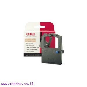 סרט דיו OKI 390/391  שחור י מקורי