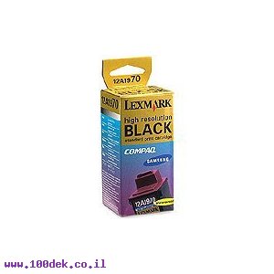 ראש LEXMARK שחור Z11/31/51/43 מקורי