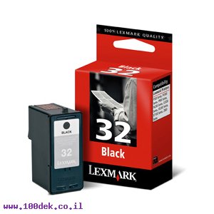 ראש דיו  LEXMARK  32 מקור לקסמרק