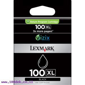 ראש לקסמרק 100XL שחור HC מקורי