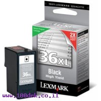 ראש לקסמרק 36XL שחור X5650 מקורי