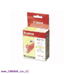 דיו מילוי צהוב BCI 3Y 6000CANON מקורי