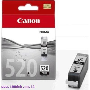 מילוי קנון שחור IP-4600 HC מס PGI-520BK  מקורי