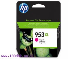 תמונה של מוצר דיו למדפסת HP F6U17AE/953XL אדום - מקורי