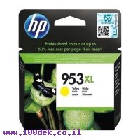 דיו למדפסת HP F6U18AE/953XL צהוב - מקורי