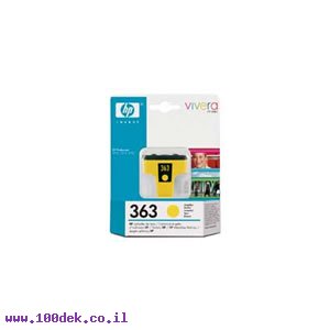 ראש דיו מקורי HP 177 C8773HE צהוב