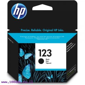 דיו למדפסת HP F6V17AE/123 שחור - מקורי