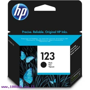 דיו למדפסת HP F6V17AE/123 שחור - מקורי
