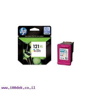 ראש דיו 121XL צבעוני CC644HE D2563 HP מקורי