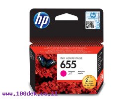 תמונה של מוצר דיו למדפסת HP CZ111AE/655 אדום - מקורי