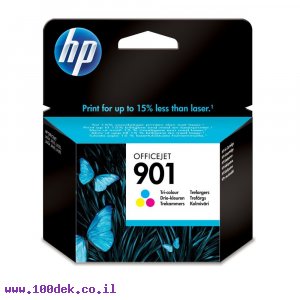 דיו למדפסת HP CC656AA/901 צבעוני - מקורי