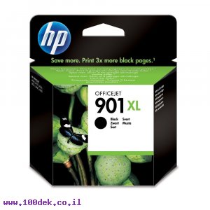 דיו למדפסת HP CC654AE/901XL שחור - מקורי