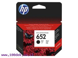 תמונה של מוצר דיו למדפסת HP F6V25AE/652 שחור - מקורי