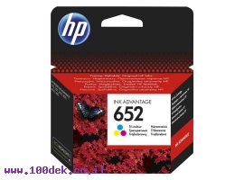 תמונה של מוצר דיו למדפסת HP F6V24AE/652 צבעוני - מקורי