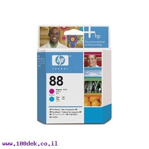 ראש הדפסה 88 ציאן+מגנטה C9382A HP מקורי