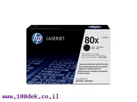 תמונה של מוצר טונר HP CF280X/80X שחור - מקורי