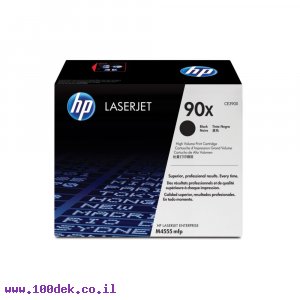 טונר HP CE390X/90X שחור - מקורי