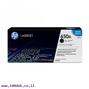 טונר HP CE270A/650A שחור - מקורי
