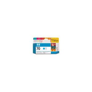 מילוי דיו מקורי HP 70 C9452A ציאן