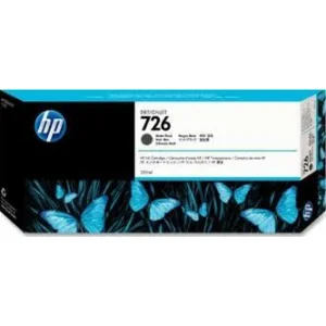 מילוי דיו HP 726 שחור מט CH575A מקורי