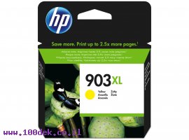 תמונה של מוצר דיו למדפסת HP T6M11AE/903XL צהוב - מקורי