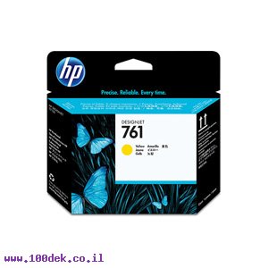 ראש הד' 761 צהוב Z-7100 מ' CH645A HP מקורי