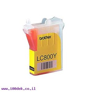 מילוי צהוב ברדר LC800-Y 3220 מקורי