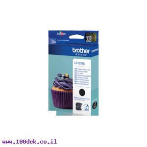 דיו למדפסת Brother LC-123BK שחור - מקורי