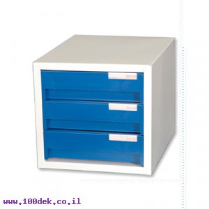 ארונית מתכת 3 מגירות
