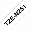 סרט סימון ברוחב 24 מ"מ Brother TZE-N251 - שחור על רקע לבן