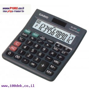 מחשבון שולחני CASIO MJ-1007 עם זיכרון ל-100 פעולות אחרונות