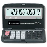 מחשבון כיס מתקפל DELI w 39228