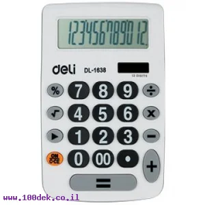מחשבון שולחני DELI 1638