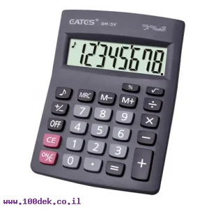 מחשבון שולחני 8 ספרות CATES עם צלילים