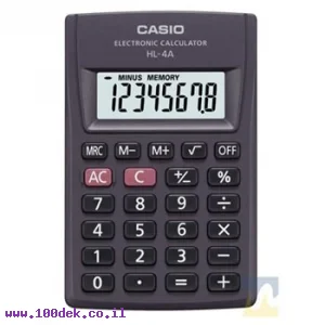 מחשבון כיס CASIO HL-4A