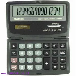 מחשבון כיס CASIO SL-240 LB