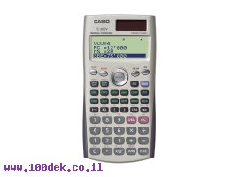 תמונה של מוצר מחשבון פיננסי CASIO FC-200V