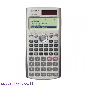 מחשבון פיננסי CASIO FC-200V