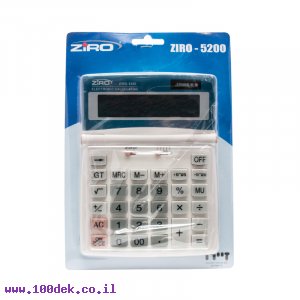 מחשבון שולחני ZIRO 5200 TAX