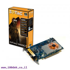 כרטיס מסך  NVIDIA geforce zotac 9400GT 1GB