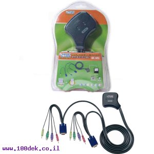 בורר בין 2 מחשבים למקלדת עכבר 1 SMART VIEW