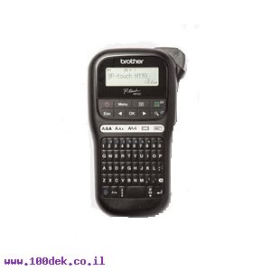 מדפסת מדבקות ניידת Brother PT-H110 (אנגלית/עברית)